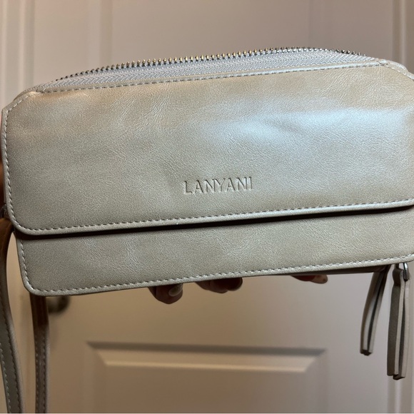 Beige Crossbody Bag - Picture 1 of 5